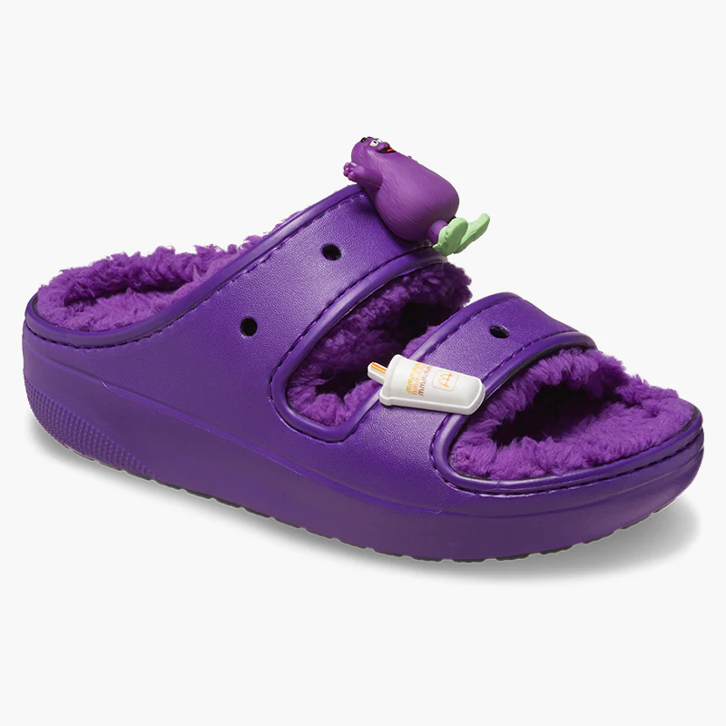 McDonald's x Crocs Grimace Cozzzy Sandal - Image 3